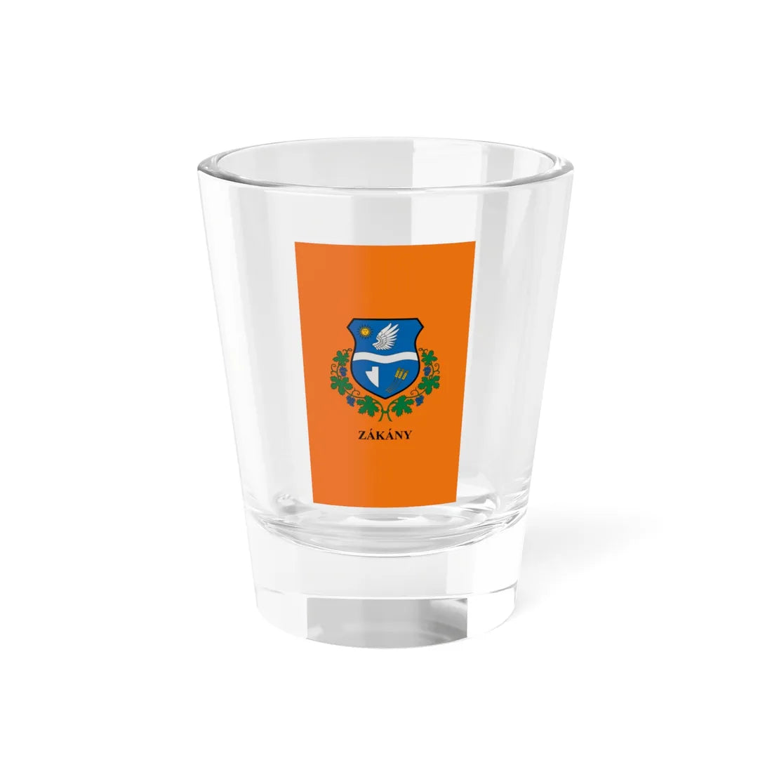 Flag of Zakany vertical (Hungary) Shot Glass 1.5oz 1.5oz - Go Mug Yourself