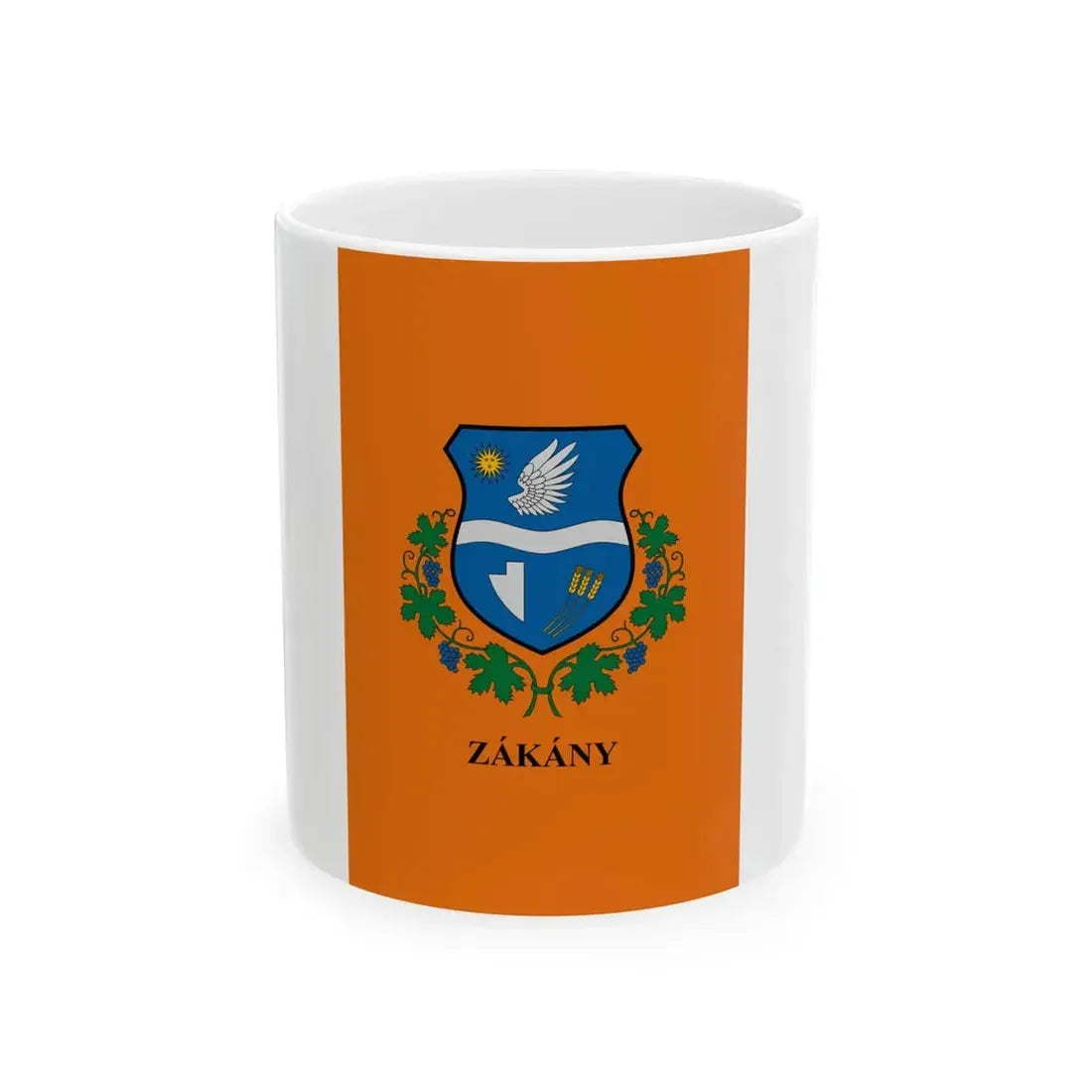 Flag of Zakany vertical (Hungary) White Coffee Mug 11oz - Go Mug Yourself