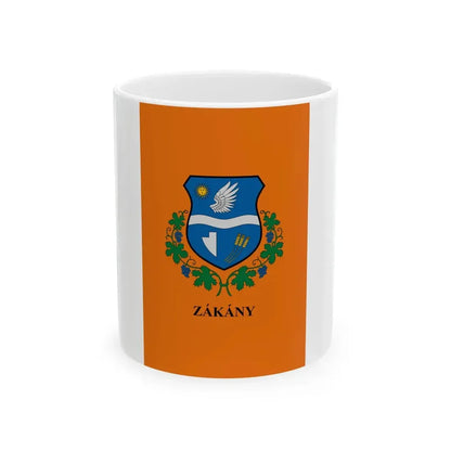 Flag of Zakany vertical (Hungary) White Coffee Mug 11oz - Go Mug Yourself