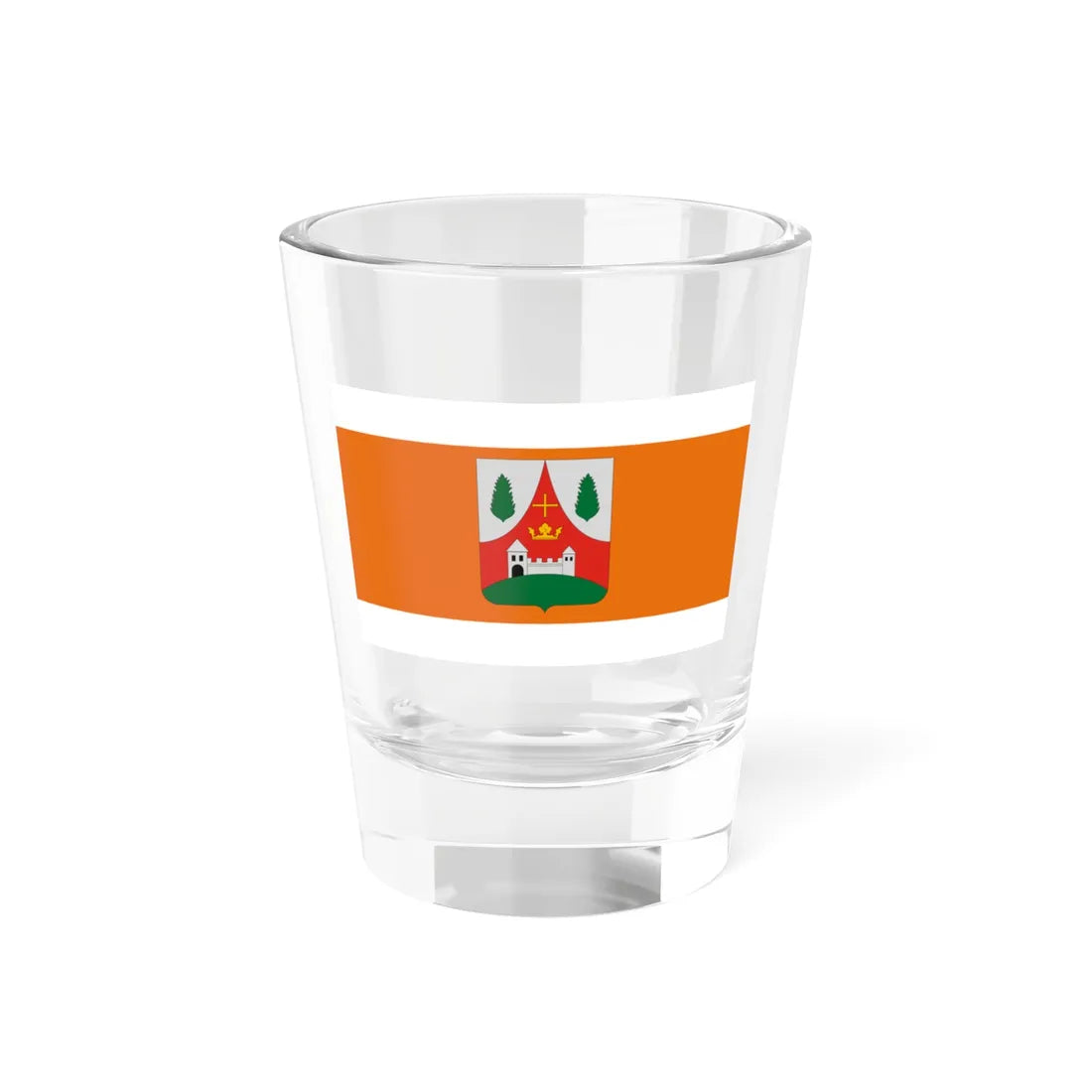 Flag of Zakanyfalu (Hungary) Shot Glass 1.5oz 1.5oz - Go Mug Yourself