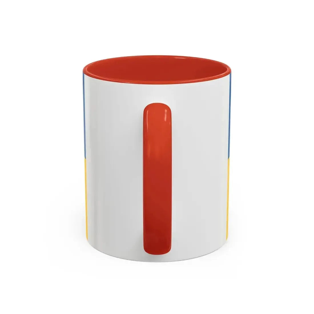 Flag of Zakarpattia Oblast Ukraine - Accent Coffee Mug - Go Mug Yourself