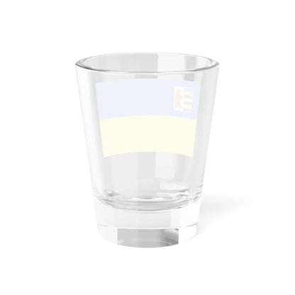 Flag of Zakarpattia Oblast (Ukraine) Shot Glass 1.5oz - Go Mug Yourself