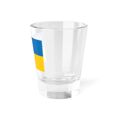 Flag of Zakarpattia Oblast (Ukraine) Shot Glass 1.5oz - Go Mug Yourself