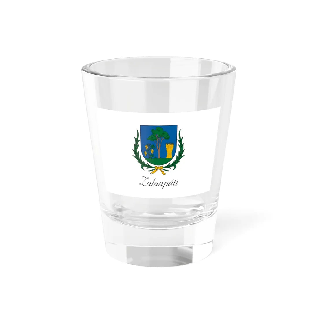 Flag of Zalaapati (Hungary) Shot Glass 1.5oz 1.5oz - Go Mug Yourself