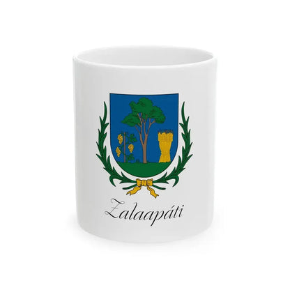 Flag of Zalaapati (Hungary) White Coffee Mug 11oz - Go Mug Yourself
