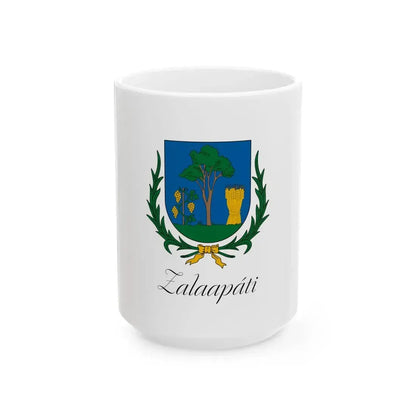 Flag of Zalaapati (Hungary) White Coffee Mug 15oz - Go Mug Yourself
