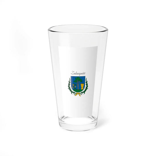 Flag of Zalaapati vertical (Hungary) Pint Glass 16oz 16oz - Go Mug Yourself