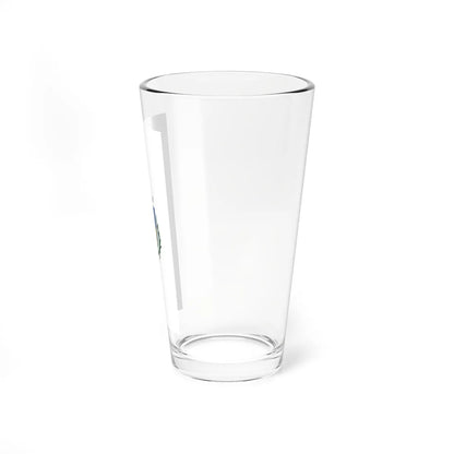 Flag of Zalaapati vertical (Hungary) Pint Glass 16oz - Go Mug Yourself