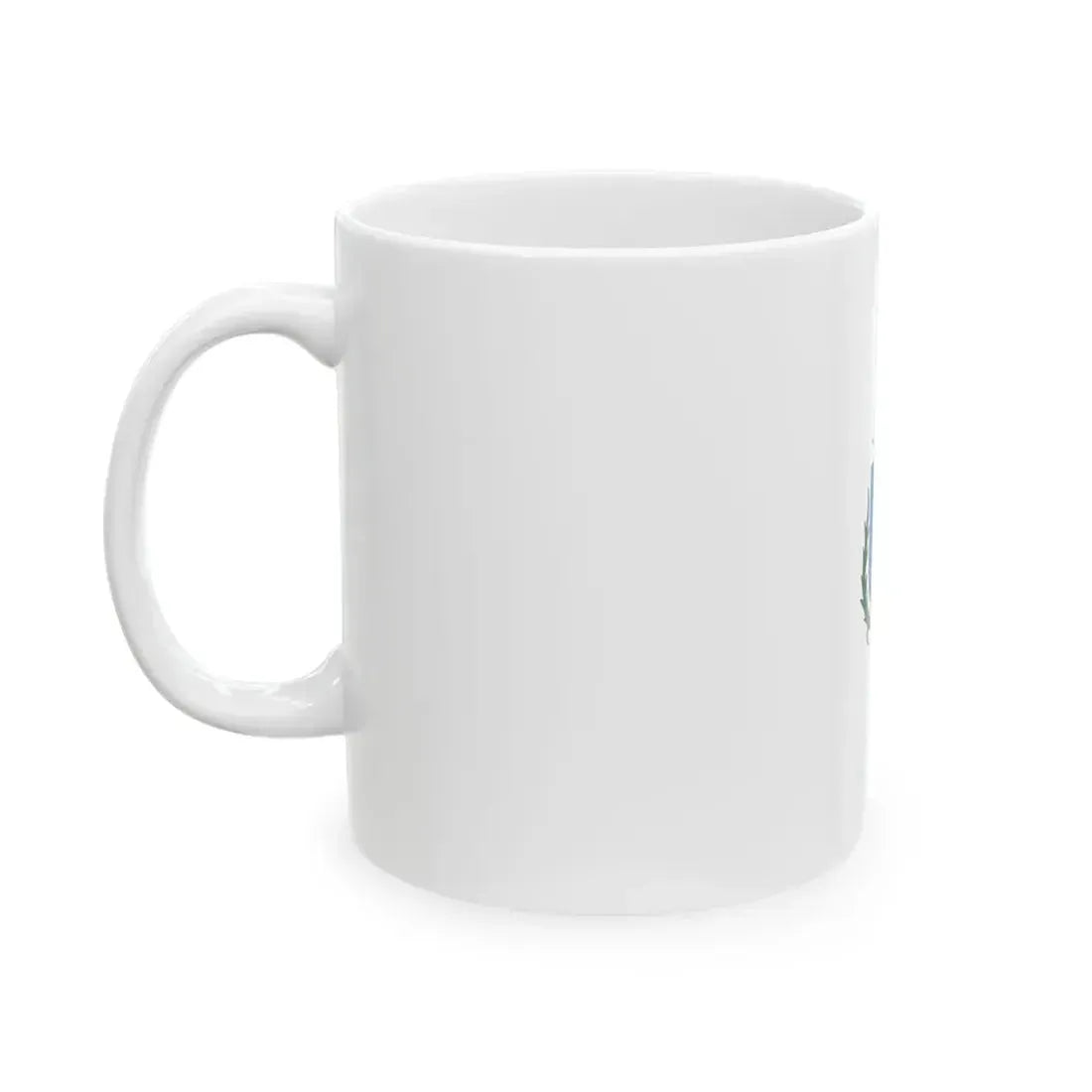 Flag of Zalaapati vertical (Hungary) White Coffee Mug - Go Mug Yourself