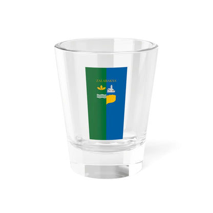 Flag of Zalabaksa (Hungary) Shot Glass 1.5oz 1.5oz - Go Mug Yourself