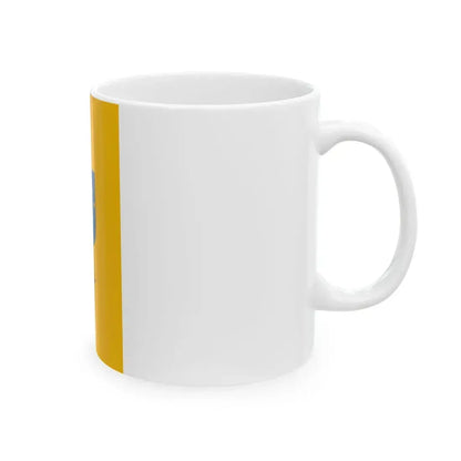 Flag of Zalaber (Hungary) White Coffee Mug - Go Mug Yourself