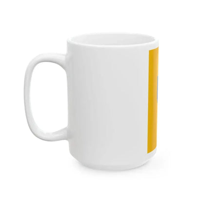 Flag of Zalaber (Hungary) White Coffee Mug - Go Mug Yourself