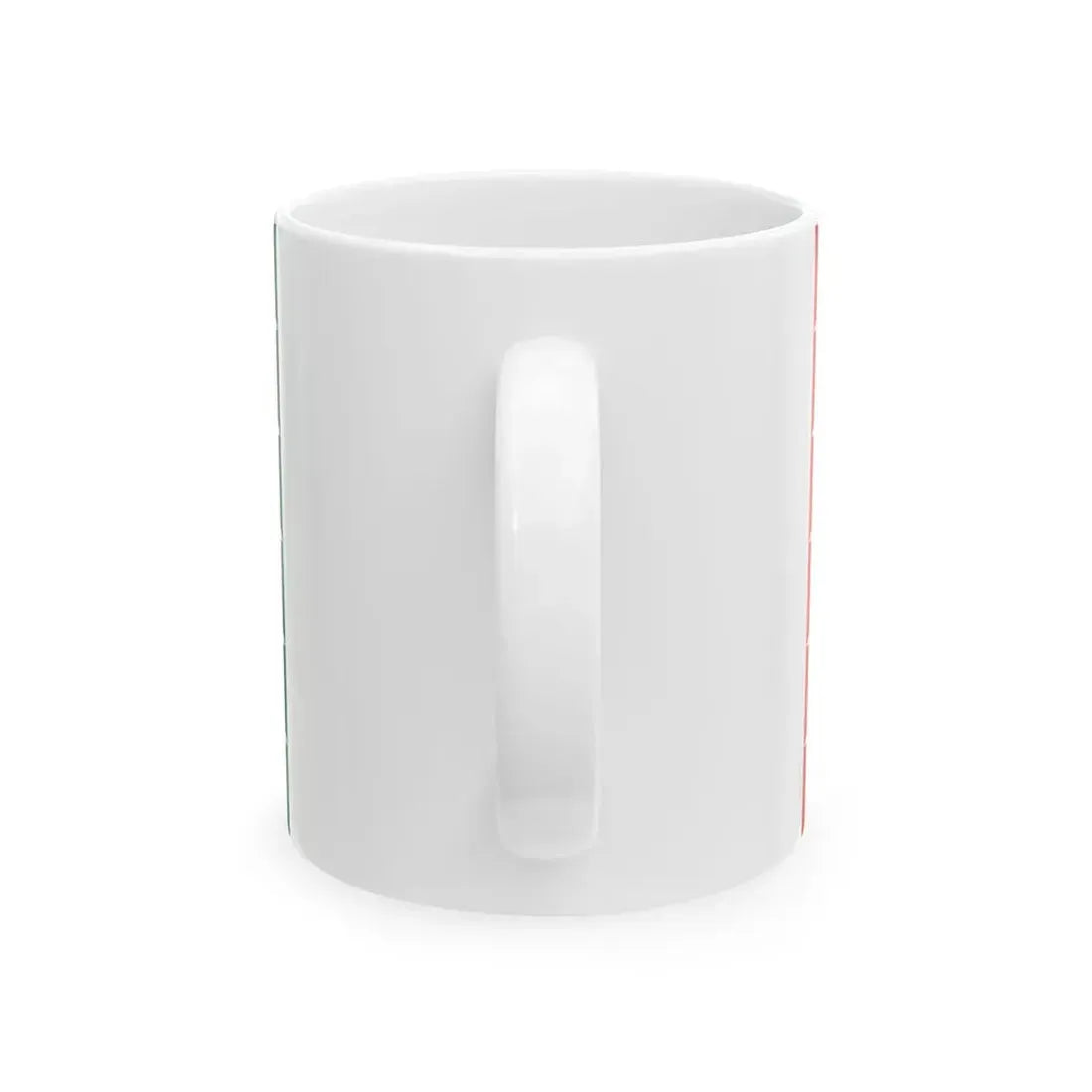 Flag of Zalaboldogfa (Hungary) White Coffee Mug - Go Mug Yourself
