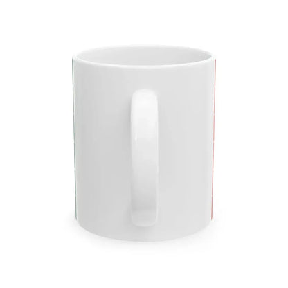 Flag of Zalaboldogfa (Hungary) White Coffee Mug - Go Mug Yourself