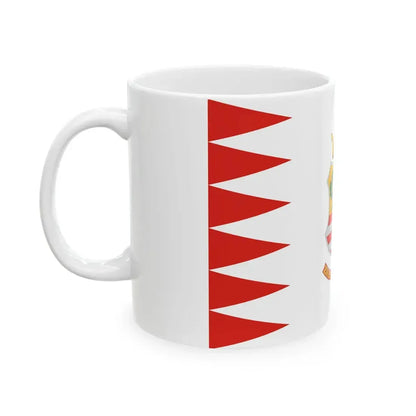Flag of Zalaboldogfa (Hungary) White Coffee Mug - Go Mug Yourself