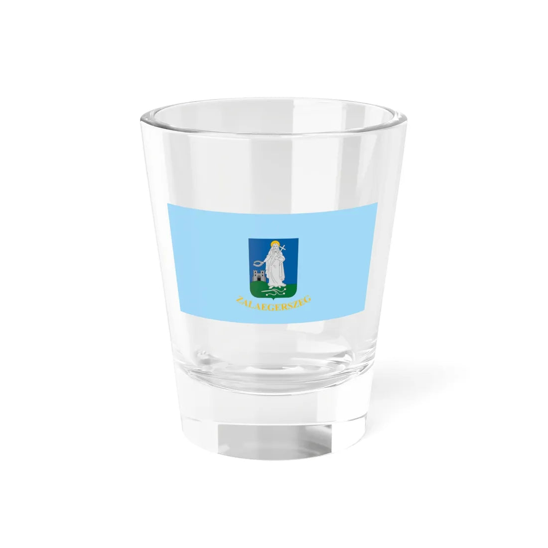 Flag of Zalaegerszeg (Hungary) Shot Glass 1.5oz 1.5oz - Go Mug Yourself