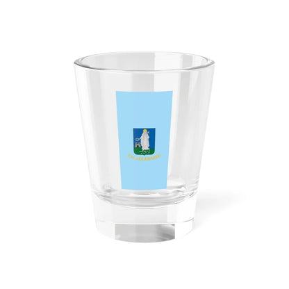Flag of Zalaegerszeg vertical (Hungary) Shot Glass 1.5oz 1.5oz - Go Mug Yourself