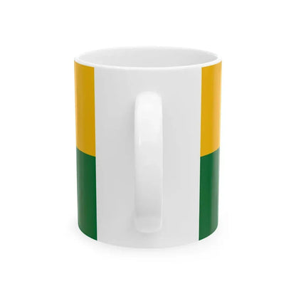 Flag of Zalaerdod (Hungary) White Coffee Mug - Go Mug Yourself
