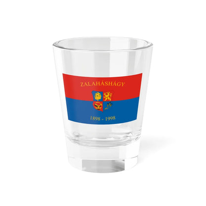Flag of Zalahashagy (Hungary) Shot Glass 1.5oz 1.5oz - Go Mug Yourself