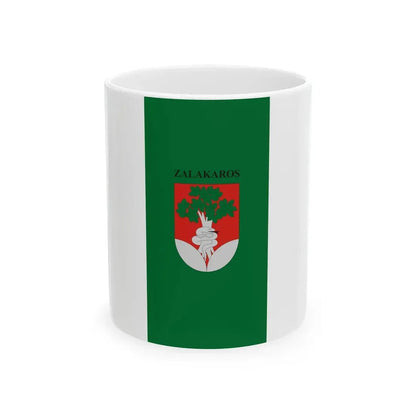 Flag of Zalakaros (Hungary) White Coffee Mug 11oz - Go Mug Yourself