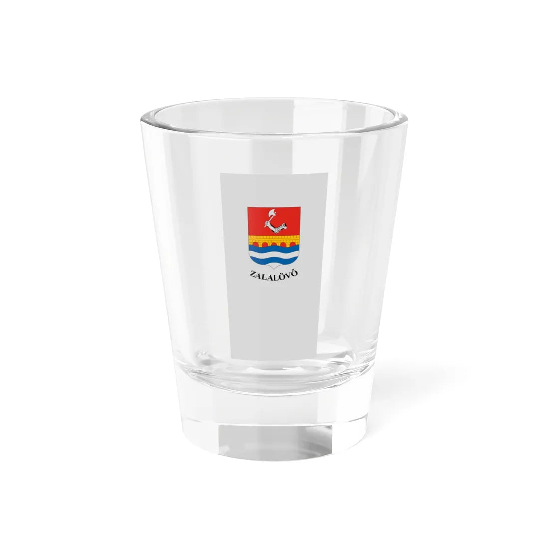Flag of Zalalovo (Hungary) Shot Glass 1.5oz 1.5oz - Go Mug Yourself