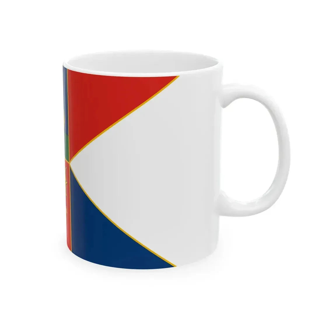 Flag of Zalaszanto (Hungary) White Coffee Mug - Go Mug Yourself
