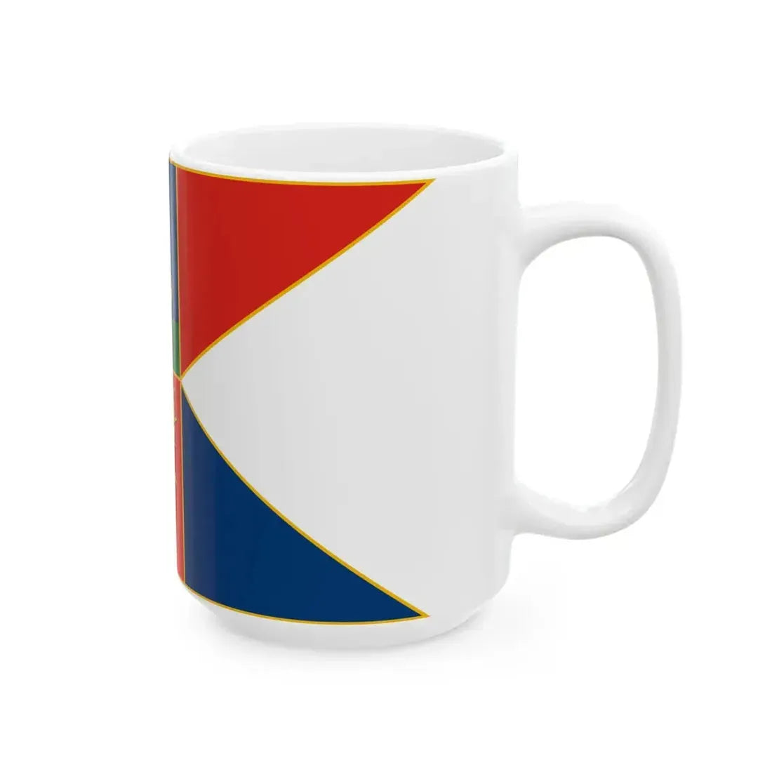 Flag of Zalaszanto (Hungary) White Coffee Mug - Go Mug Yourself