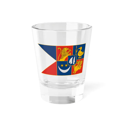 Flag of Zalaszanto reverse (Hungary) Shot Glass 1.5oz 1.5oz - Go Mug Yourself