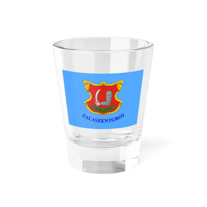 Flag of Zalaszentgrot (Hungary) Shot Glass 1.5oz 1.5oz - Go Mug Yourself