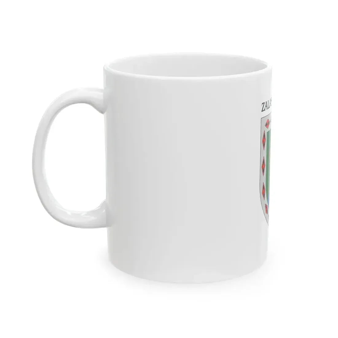 Flag of Zalaszombatfa (Hungary) White Coffee Mug - Go Mug Yourself