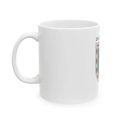 Flag of Zalaszombatfa (Hungary) White Coffee Mug - Go Mug Yourself