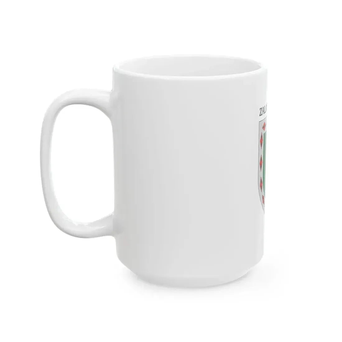 Flag of Zalaszombatfa (Hungary) White Coffee Mug - Go Mug Yourself