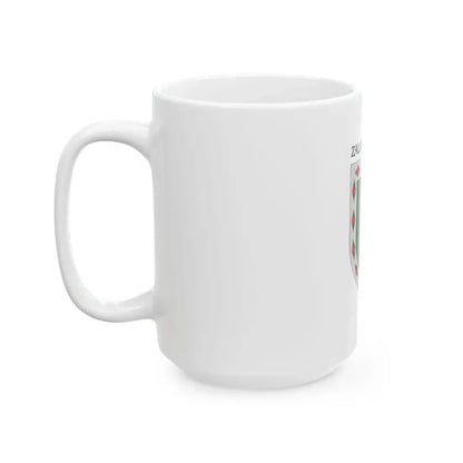 Flag of Zalaszombatfa (Hungary) White Coffee Mug - Go Mug Yourself