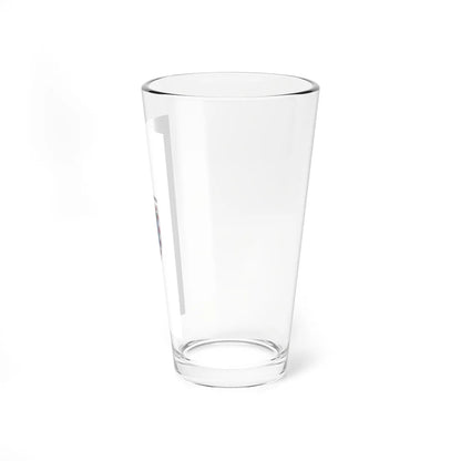 Flag of Zalaszombatfa vertical (Hungary) Pint Glass 16oz - Go Mug Yourself
