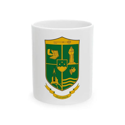 Flag of Zalatarnok (Hungary) White Coffee Mug 11oz - Go Mug Yourself