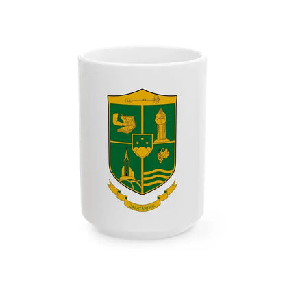 Flag of Zalatarnok (Hungary) White Coffee Mug 15oz - Go Mug Yourself