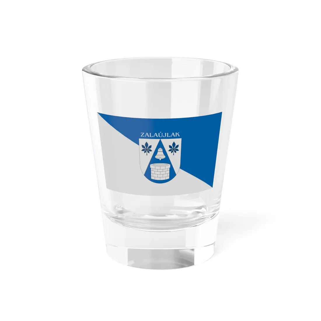 Flag of Zalaujlak (Hungary) Shot Glass 1.5oz 1.5oz - Go Mug Yourself