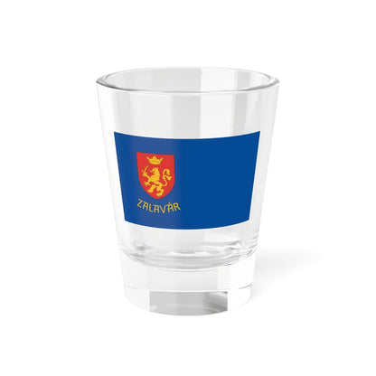Flag of Zalavar (Hungary) Shot Glass 1.5oz 1.5oz - Go Mug Yourself