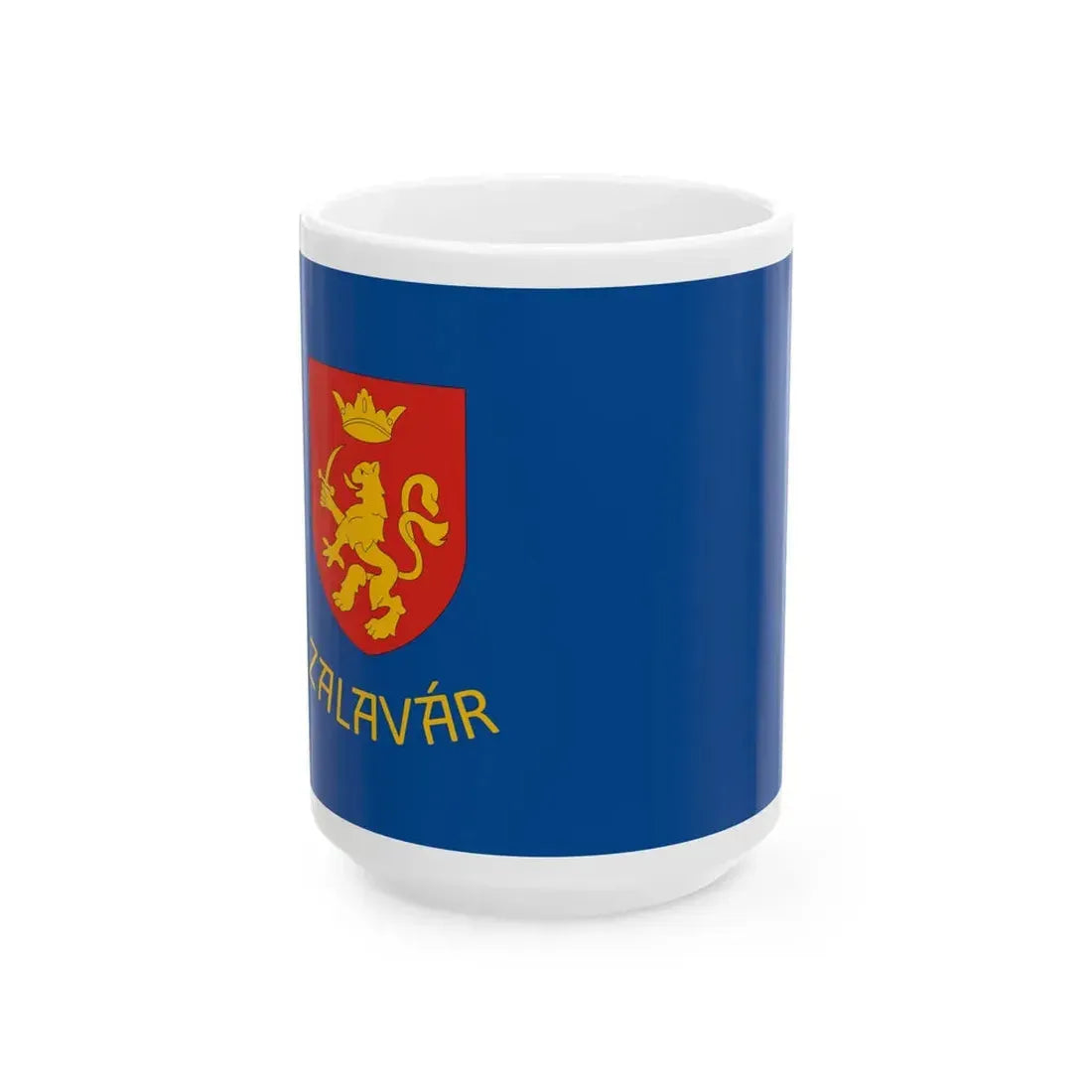 Flag of Zalavar (Hungary) White Coffee Mug 15oz - Go Mug Yourself
