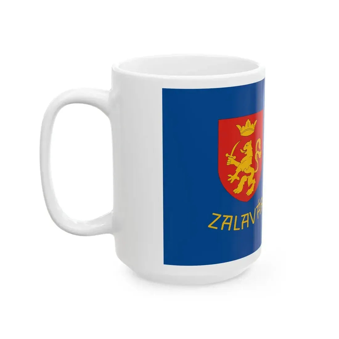 Flag of Zalavar (Hungary) White Coffee Mug - Go Mug Yourself