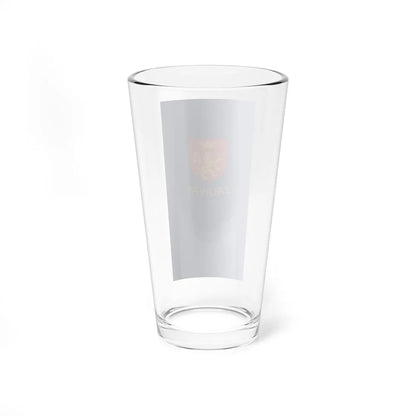 Flag of Zalavar vertical (Hungary) Pint Glass 16oz - Go Mug Yourself