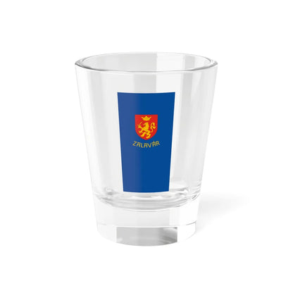 Flag of Zalavar vertical (Hungary) Shot Glass 1.5oz 1.5oz - Go Mug Yourself