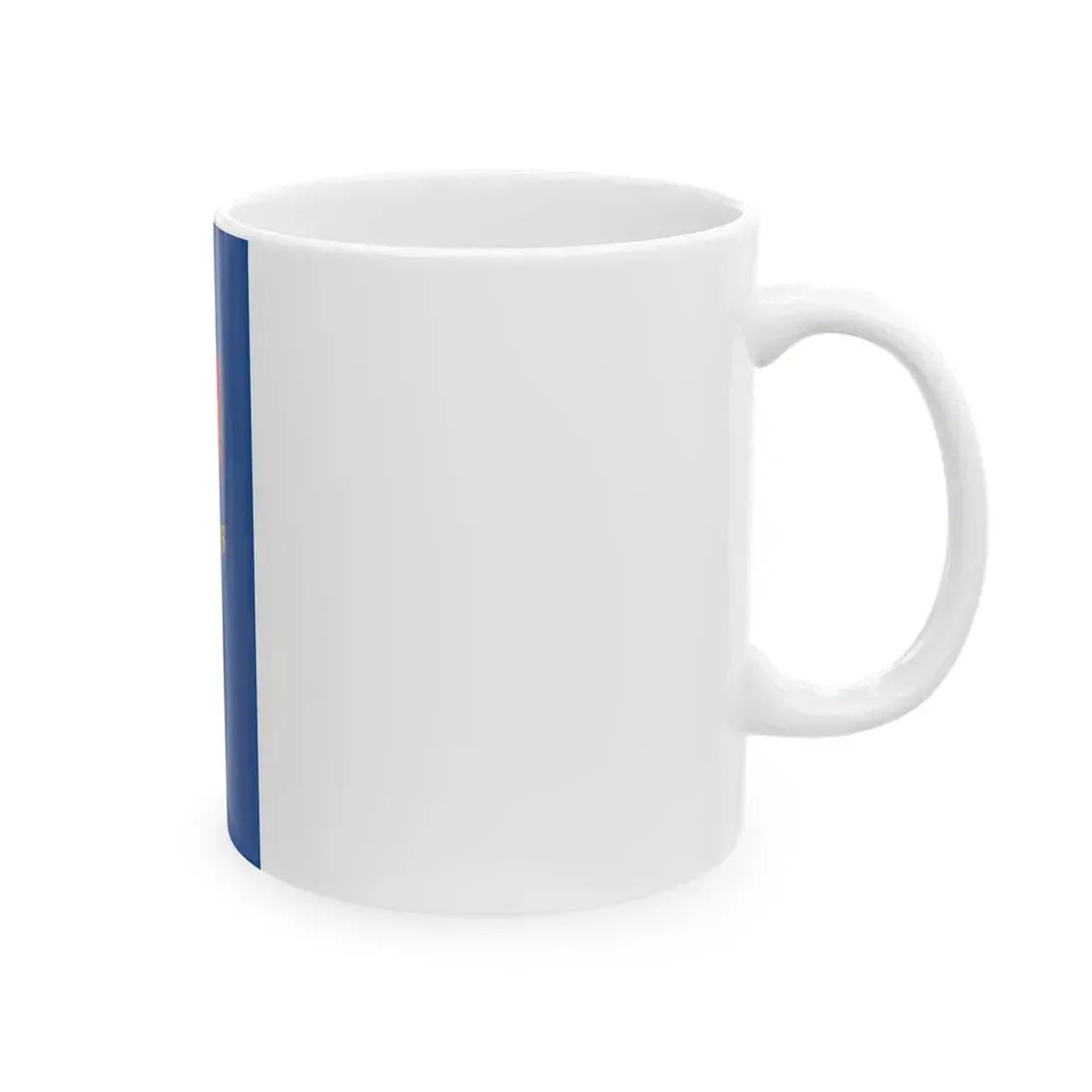 Flag of Zalavar vertical (Hungary) White Coffee Mug - Go Mug Yourself