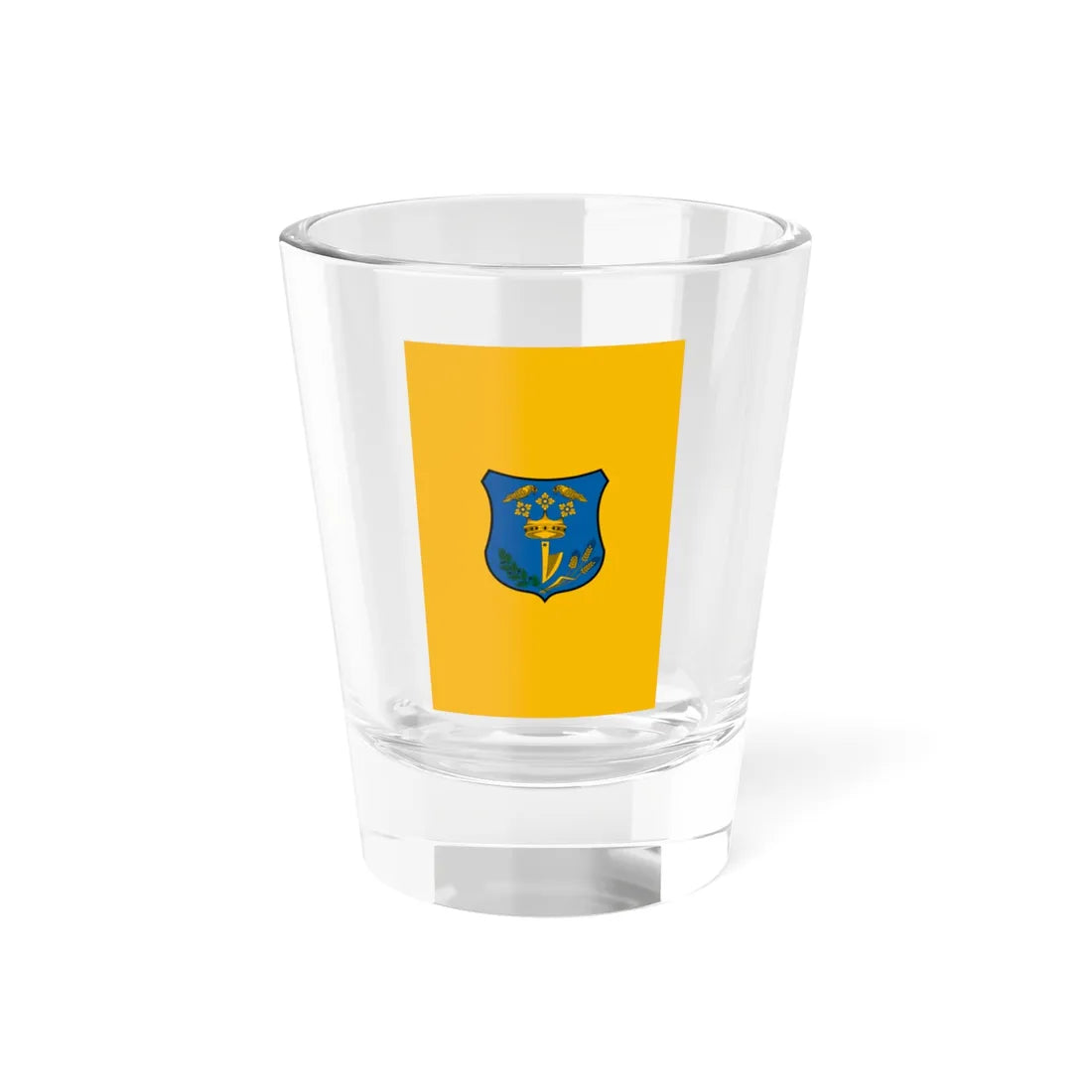 Flag of Zalaveg (Hungary) Shot Glass 1.5oz 1.5oz - Go Mug Yourself