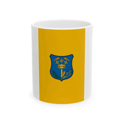 Flag of Zalaveg (Hungary) White Coffee Mug 11oz - Go Mug Yourself