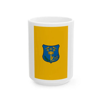 Flag of Zalaveg (Hungary) White Coffee Mug 15oz - Go Mug Yourself