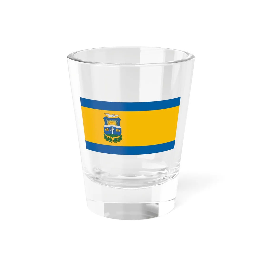 Flag of Zamardi (Hungary) Shot Glass 1.5oz 1.5oz - Go Mug Yourself