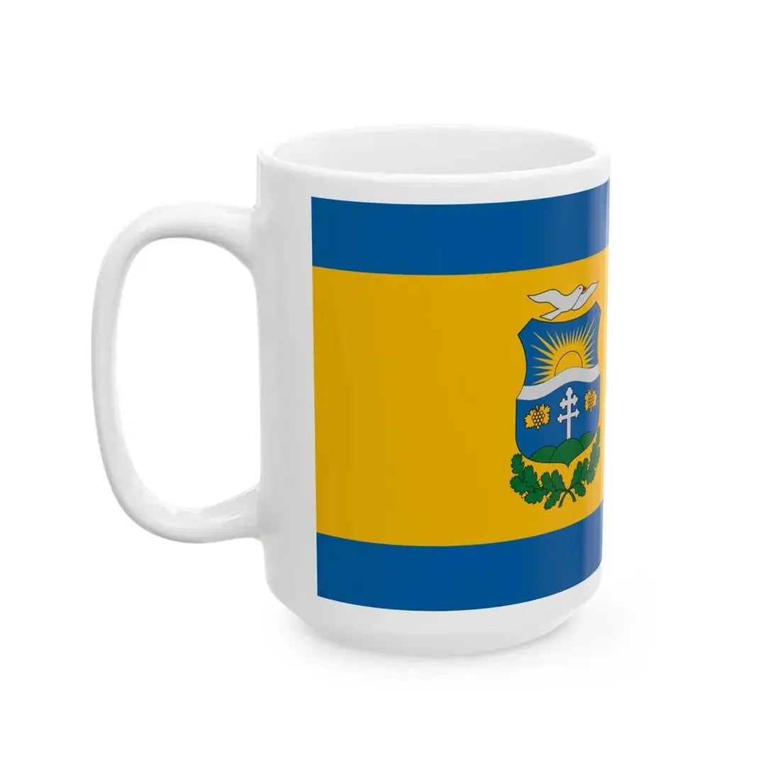 Flag of Zamardi (Hungary) White Coffee Mug - Go Mug Yourself