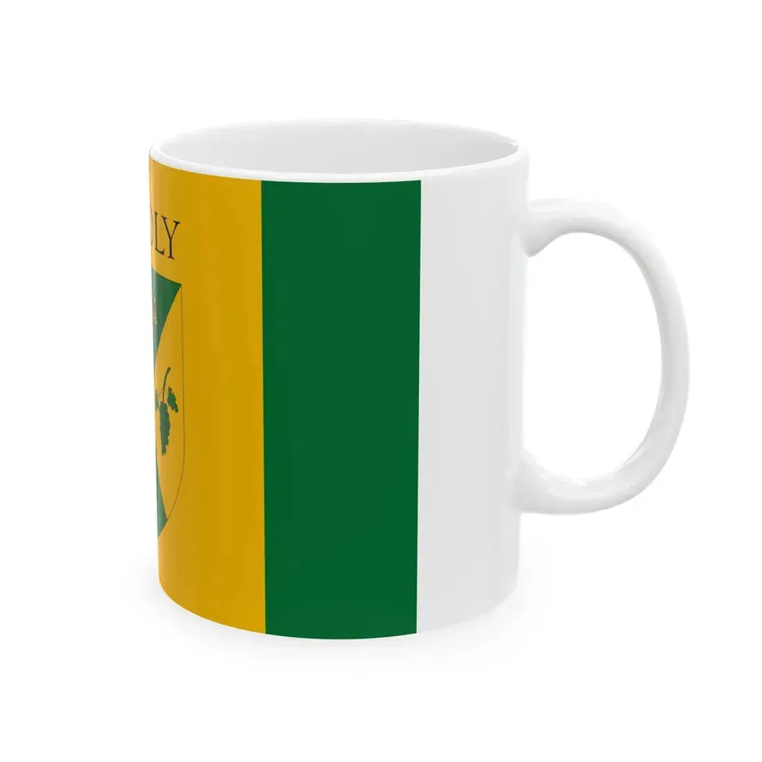 Flag of Zamoly (Hungary) White Coffee Mug - Go Mug Yourself