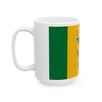 Flag of Zamoly (Hungary) White Coffee Mug - Go Mug Yourself